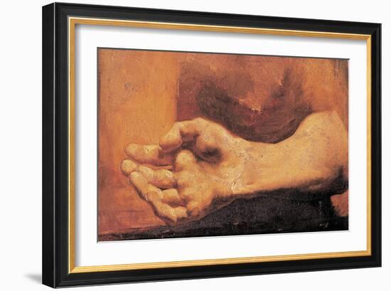 Study of a Hand and Arm-Théodore Géricault-Framed Giclee Print