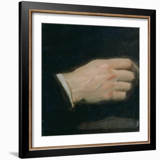 Study of a Hand-John Singer Sargent-Framed Giclee Print