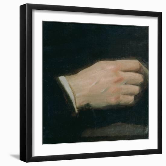 Study of a Hand-John Singer Sargent-Framed Giclee Print
