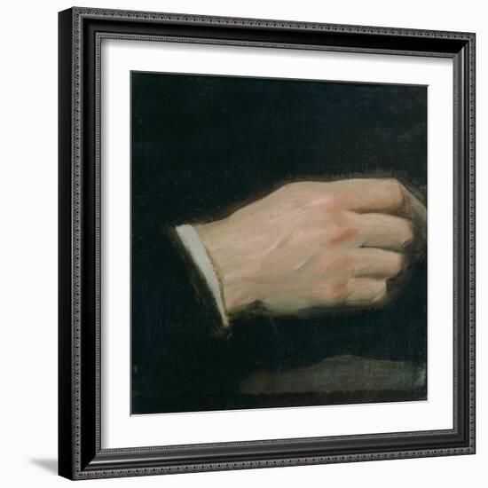 Study of a Hand-John Singer Sargent-Framed Giclee Print