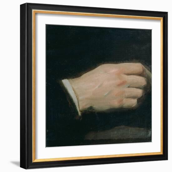 Study of a Hand-John Singer Sargent-Framed Giclee Print