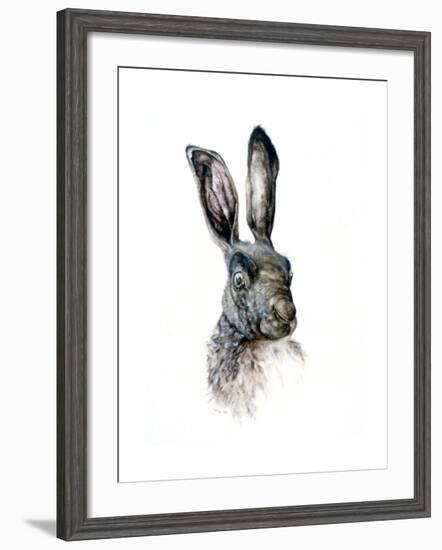 Study of a Hare, 1502-Albrecht Durer-Framed Giclee Print