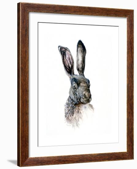 Study of a Hare, 1502-Albrecht Durer-Framed Giclee Print