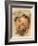 Study of a Head of a Girl-Jean-Baptiste Greuze-Framed Collectable Print