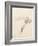 Study of a Hound, 1794 (Pencil on Paper)-George Morland-Framed Giclee Print