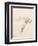 Study of a Hound, 1794 (Pencil on Paper)-George Morland-Framed Giclee Print