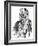 Study of a Jew, C1880-1882-Adolph Menzel-Framed Giclee Print