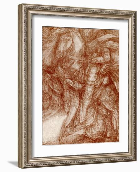 Study of a Knight, 1913-Leonardo da Vinci-Framed Giclee Print