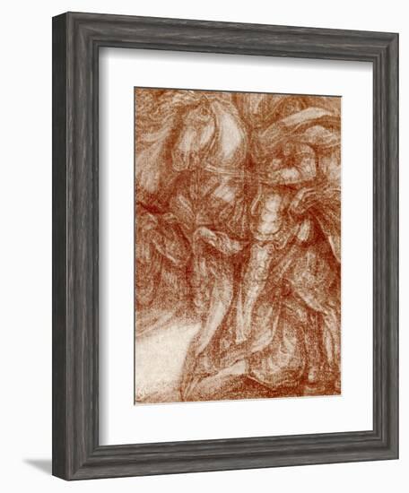 Study of a Knight, 1913-Leonardo da Vinci-Framed Giclee Print