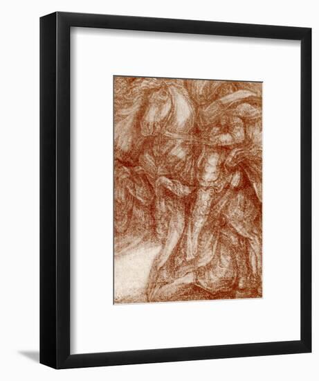 Study of a Knight, 1913-Leonardo da Vinci-Framed Giclee Print