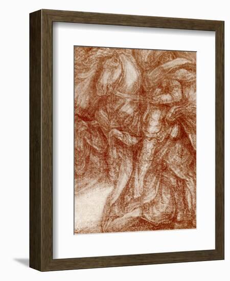 Study of a Knight, 1913-Leonardo da Vinci-Framed Giclee Print