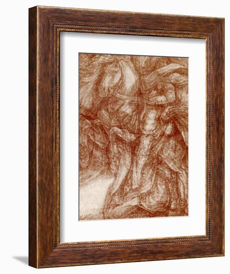 Study of a Knight, 1913-Leonardo da Vinci-Framed Giclee Print