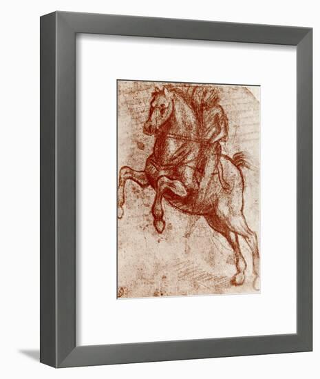 Study of a Knight, 1913-Leonardo da Vinci-Framed Giclee Print