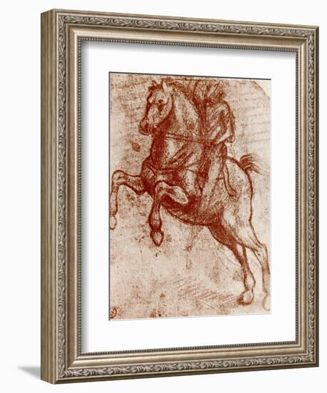 Study of a Knight, 1913-Leonardo da Vinci-Framed Giclee Print