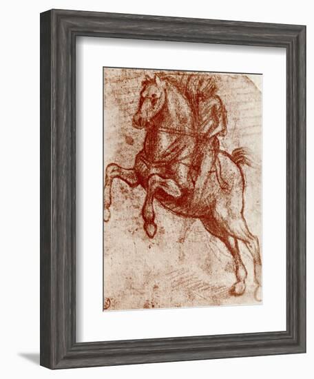 Study of a Knight, 1913-Leonardo da Vinci-Framed Giclee Print