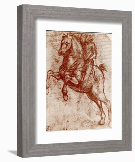 Study of a Knight, 1913-Leonardo da Vinci-Framed Giclee Print