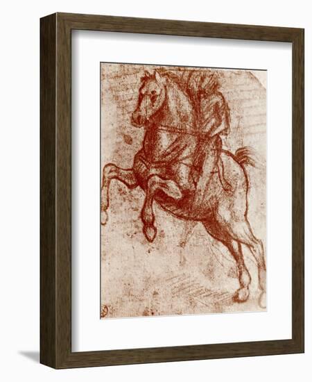 Study of a Knight, 1913-Leonardo da Vinci-Framed Giclee Print