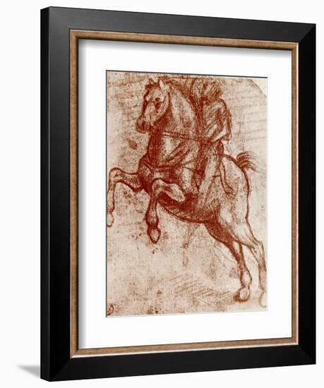 Study of a Knight, 1913-Leonardo da Vinci-Framed Giclee Print