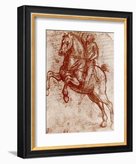 Study of a Knight, 1913-Leonardo da Vinci-Framed Giclee Print