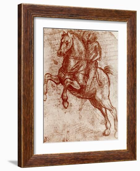 Study of a Knight, 1913-Leonardo da Vinci-Framed Giclee Print