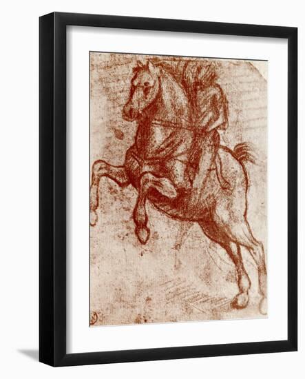 Study of a Knight, 1913-Leonardo da Vinci-Framed Giclee Print