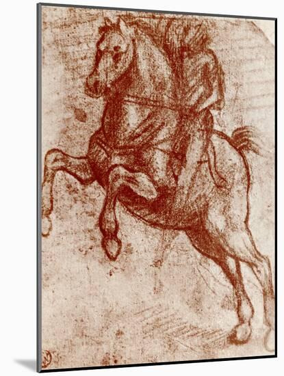 Study of a Knight, 1913-Leonardo da Vinci-Mounted Giclee Print