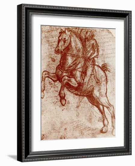 Study of a Knight, 1913-Leonardo da Vinci-Framed Giclee Print