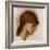 Study of a Lady's Head-Edward Burne-Jones-Framed Giclee Print