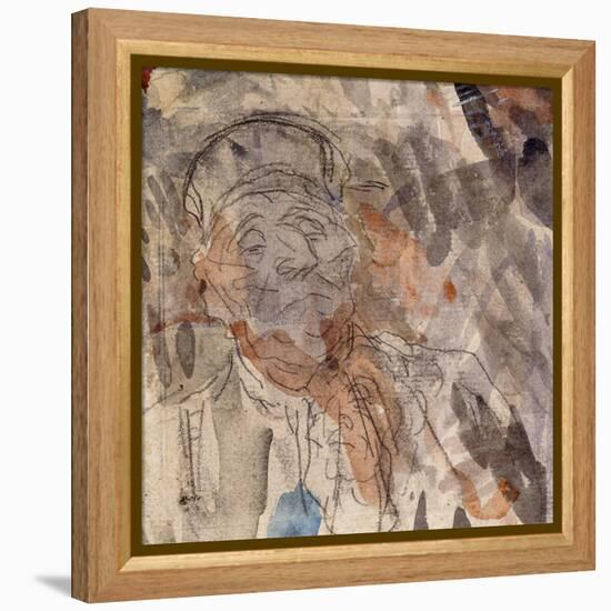 Study of a Lawyer-Honore Daumier-Framed Premier Image Canvas