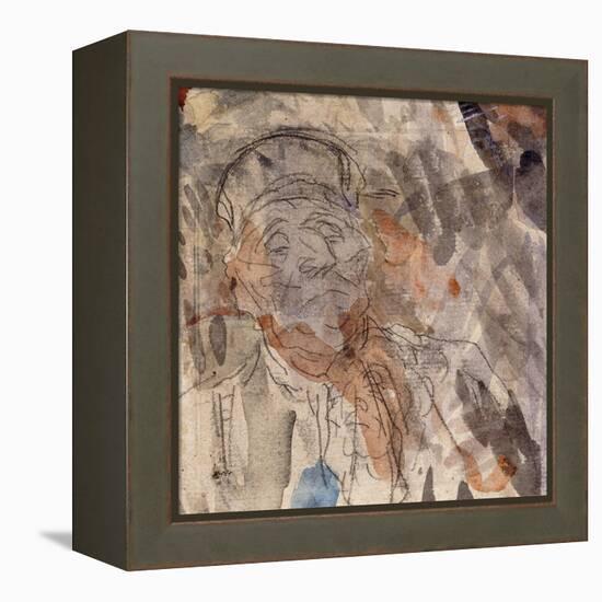 Study of a Lawyer-Honore Daumier-Framed Premier Image Canvas