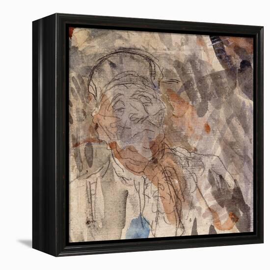 Study of a Lawyer-Honore Daumier-Framed Premier Image Canvas