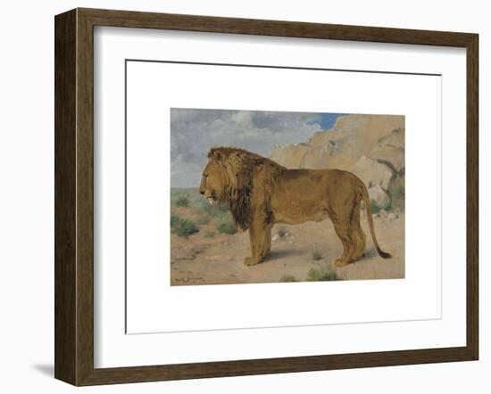 Study of a Lion-Rosa Bonheur-Framed Premium Giclee Print