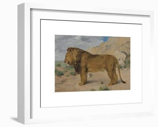 Study of a Lion-Rosa Bonheur-Framed Premium Giclee Print