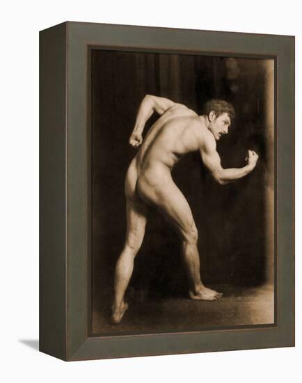 Study of a Male Nude, C.1900-Wilhelm Von Gloeden-Framed Premier Image Canvas