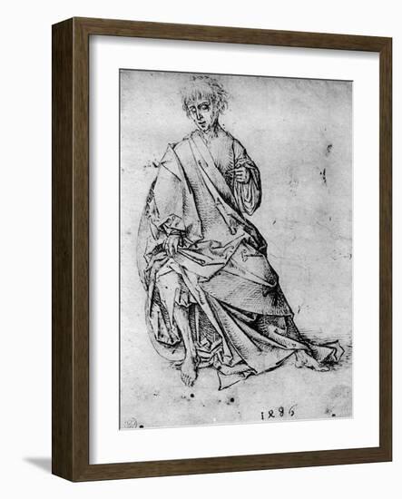 Study of a Man, 1913-Martin Schongauer-Framed Giclee Print