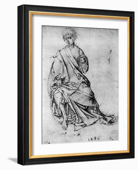 Study of a Man, 1913-Martin Schongauer-Framed Giclee Print