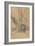 Study of a Man Holding a Double Bass-Walter Richard Sickert-Framed Giclee Print