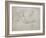 Study of a Man Rising from the Ground-Michelangelo Buonarroti-Framed Giclee Print