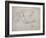 Study of a Man Rising from the Ground-Michelangelo Buonarroti-Framed Giclee Print