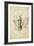 Study of a Man Shouting-Michelangelo Buonarroti-Framed Giclee Print