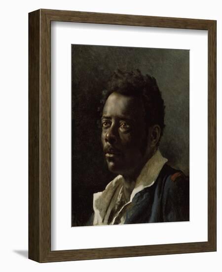 Study of a Model, by Theodore Gericault, 1818-19, French painting,-Theodore Gericault-Framed Art Print