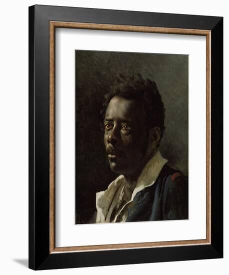 Study of a Model, by Theodore Gericault, 1818-19, French painting,-Theodore Gericault-Framed Art Print