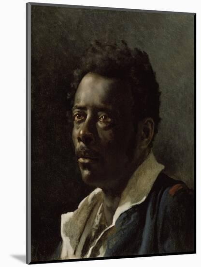 Study of a Model, by Theodore Gericault, 1818-19, French painting,-Theodore Gericault-Mounted Art Print