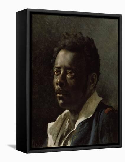 Study of a Model, by Theodore Gericault, 1818-19, French painting,-Theodore Gericault-Framed Stretched Canvas