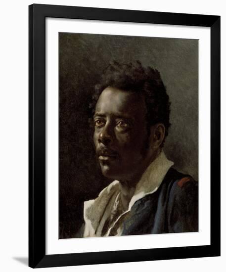 Study of a Model-Theodore Gericault-Framed Art Print