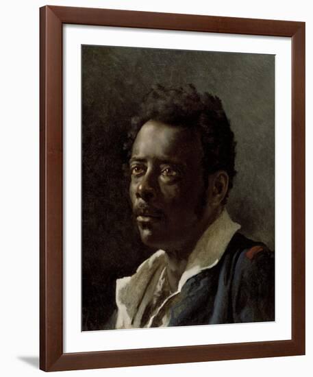 Study of a Model-Theodore Gericault-Framed Art Print