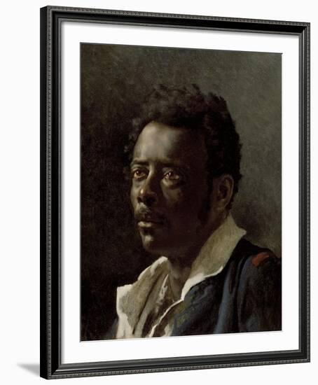 Study of a Model-Theodore Gericault-Framed Art Print