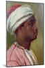 Study of a Nubian Young Man-Frederick Leighton-Mounted Giclee Print