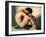 Study of a Nude Young Man, 1836-Hippolyte Flandrin-Framed Giclee Print