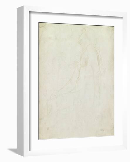 Study of a Nude-William Strang-Framed Giclee Print